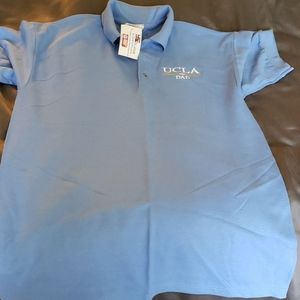 Light Blue UCLA Dad polo